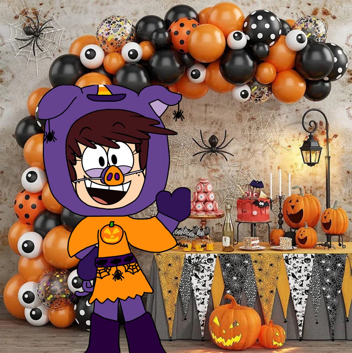 CrincoliCarmine's tweet photo. A Happy Rockin’ Halloween Birthday to Luna Loud Herself, Nika Futterman!

@Nika_Futterman #NikaFutterman #LunaLoud #TheLoudHouse #Halloween https://t.co/DDOfVYRugg