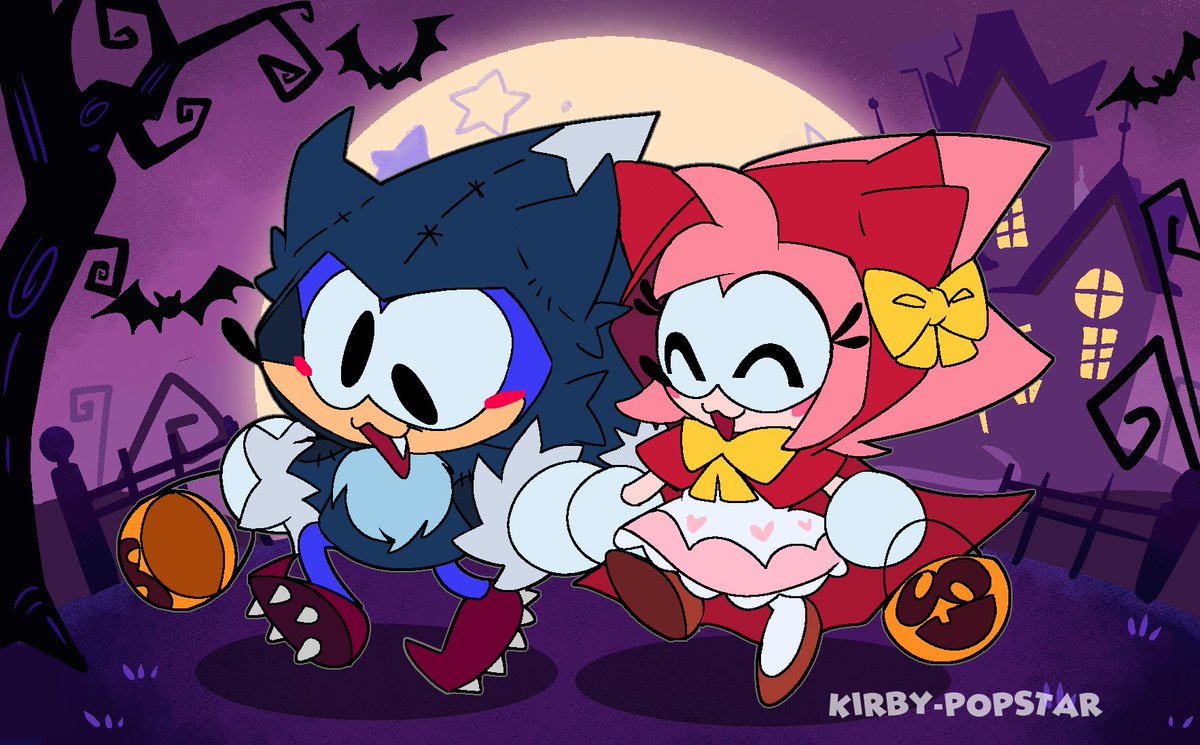 Kirby_Popstar_'s tweet photo. halloween art from last year 🥹
#SonkROM #SonicTheHedgehog https://t.co/P4ymW3tXJv