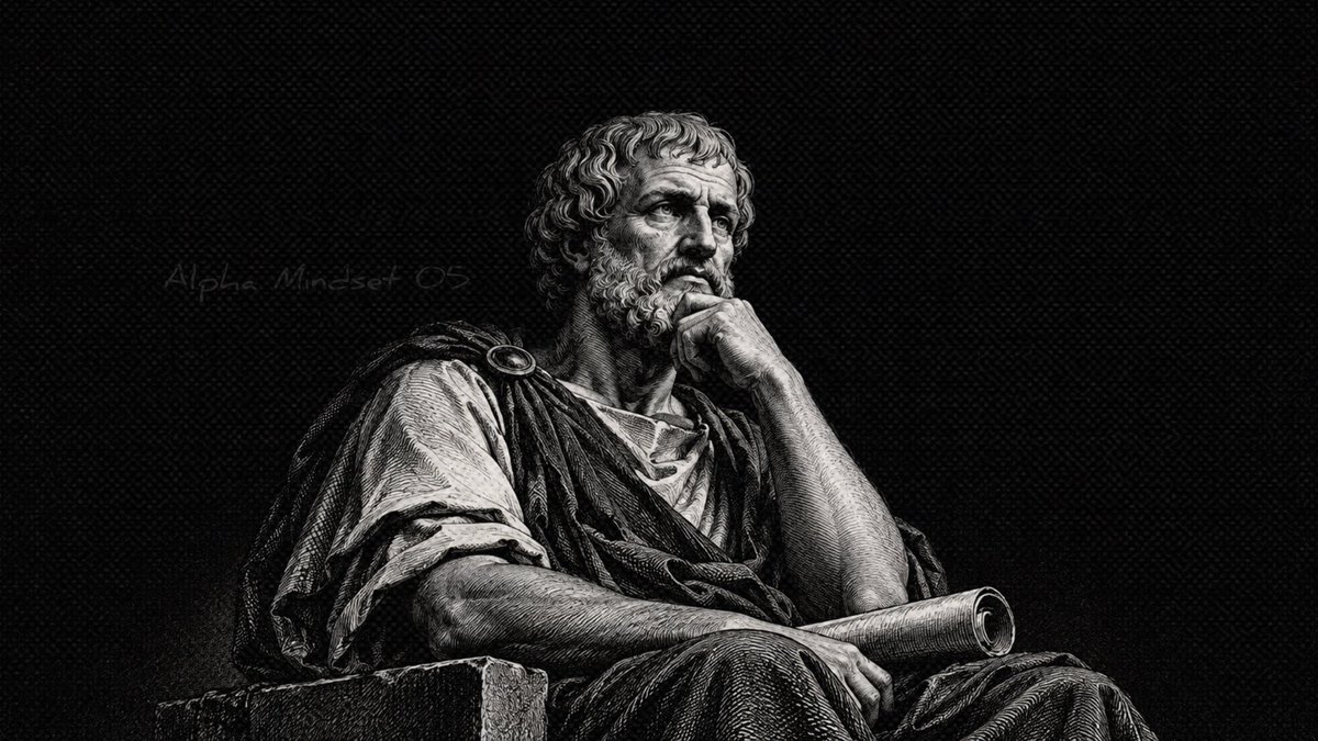 alphamindset05's tweet photo. “The man, the more he studies, the simpler he becomes, because as he studies he discovers the greatness of his ignorance.”

— Aristotle