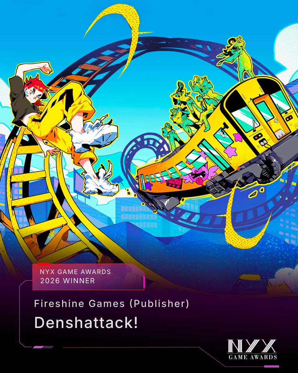 nyxgameawards's tweet photo. 𝟐𝟎𝟐𝟔 𝐖𝐢𝐧𝐧𝐞𝐫 𝐇𝐢𝐠𝐡𝐥𝐢𝐠𝐡𝐭 🎮

Denshattack!
Entrant Company (Publisher): @FireshineGames 
Client (Developer): Undercoders 

Winner's Page: https://t.co/TtRsOSnShw
🔗 Link in bio for details

#NYXGameAwards #GameAwards #IndieGame #IndieGaming #PCGaming #PCGames https://t.co/25SoOdsetO