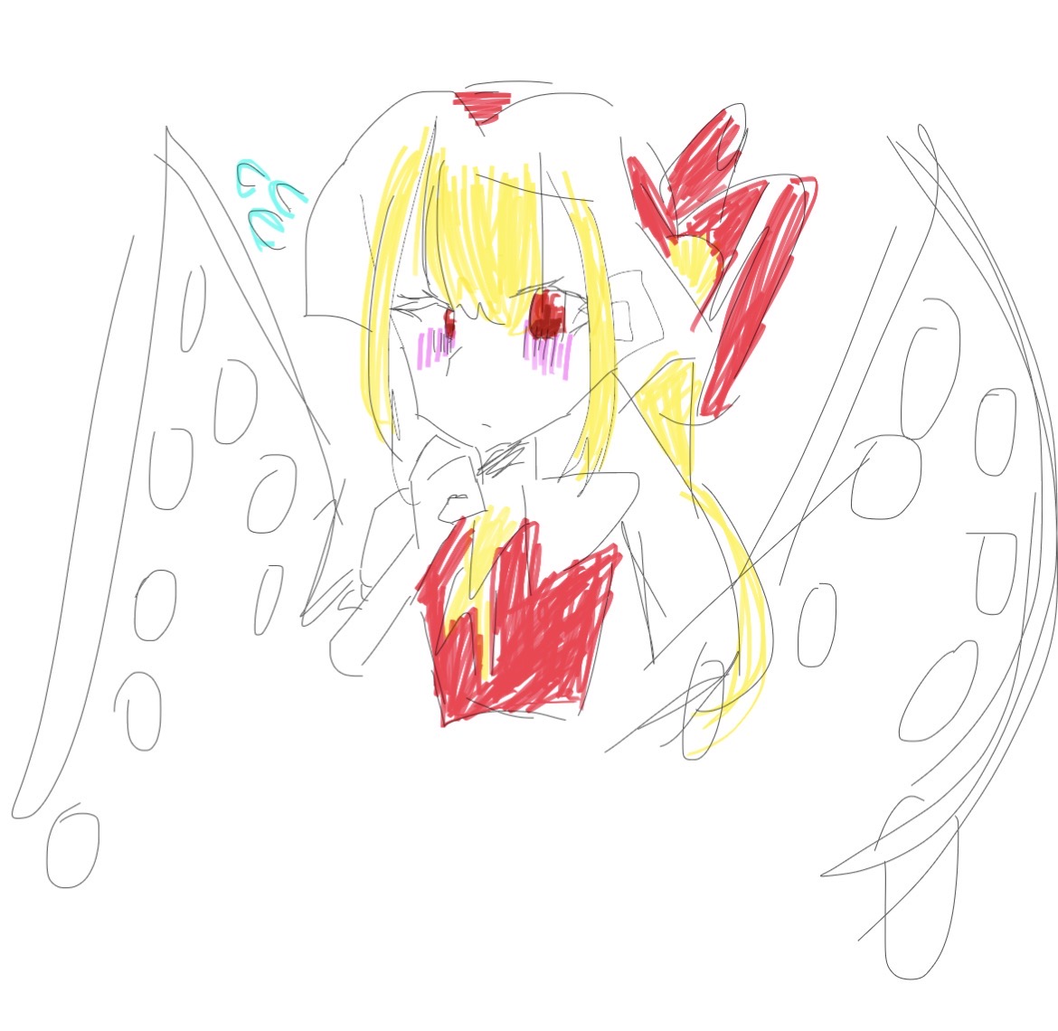 mis22mis's tweet photo. 暇ぁぁぁぁだよ

#東方project
#東方
#フランドール・スカーレット
#フラン https://t.co/4mHZpoz021