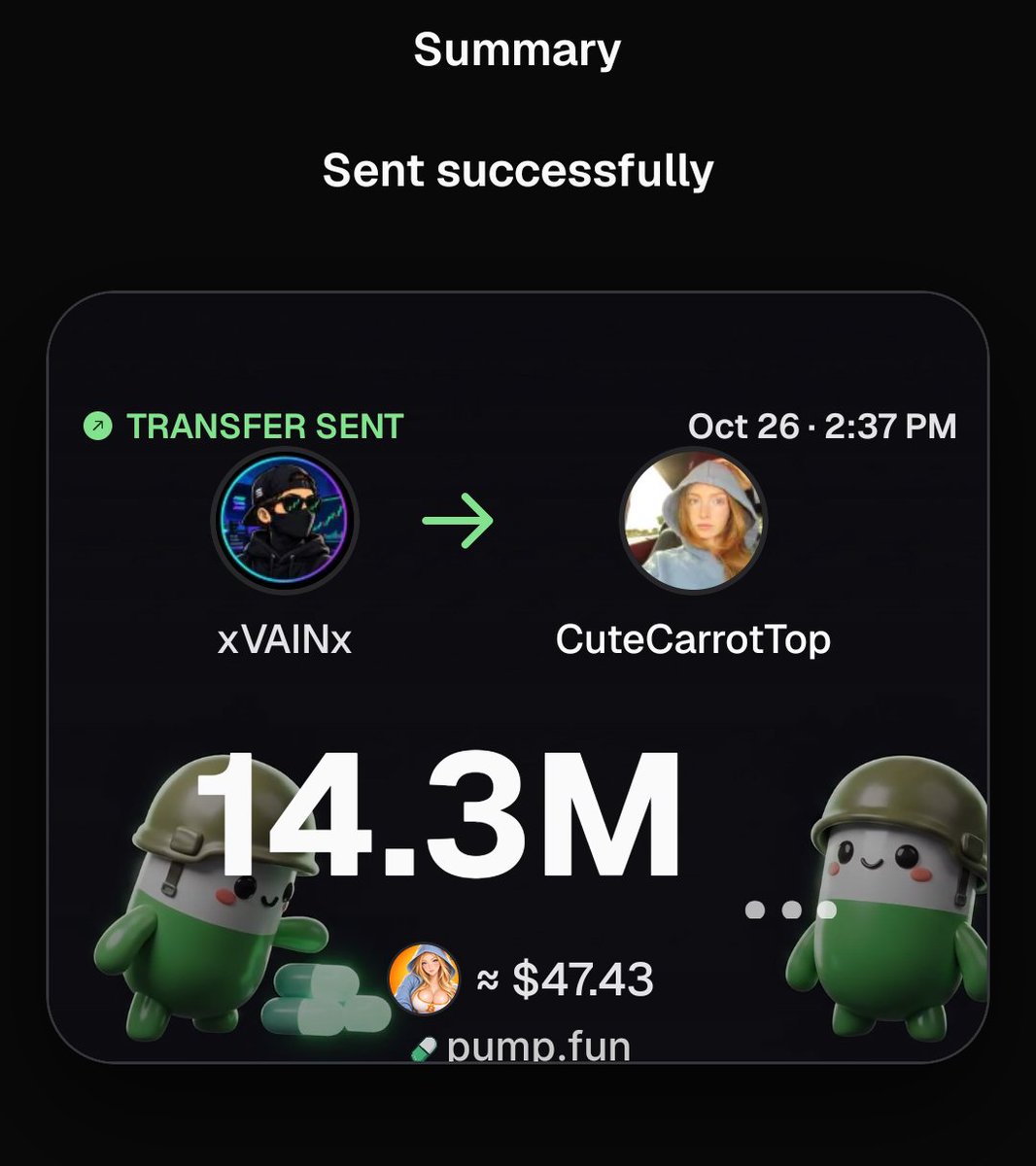 Trenchhamster's tweet photo. @LilCryptoCarrot @slingoorio I hope you can support us 
❤️
4uGWjkGtTEX8kwF69P2Fbae8shxs8tiz7HMraSe5pump https://t.co/XfTg5xbJx3
