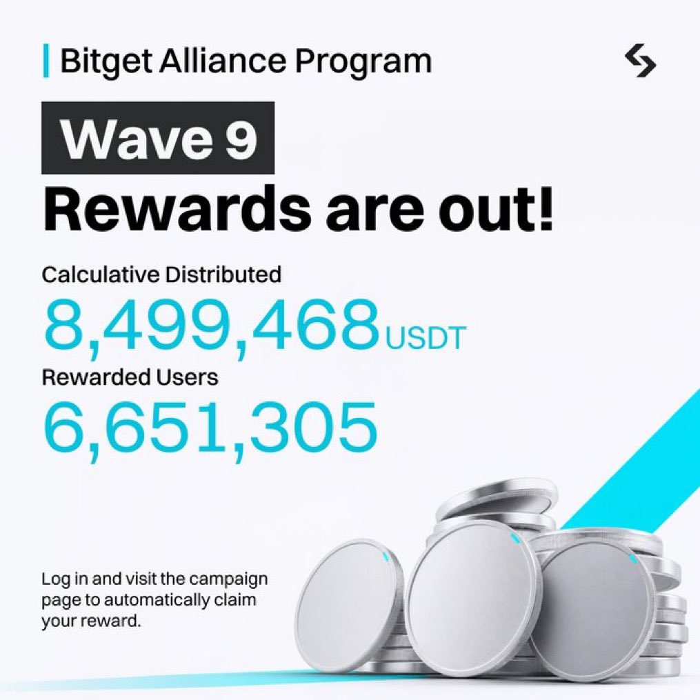 BitgetSL's tweet photo. ⏳ The Bitget Alliance Program is entering its final hours!

Wave 9 rewards are out, with 8.49M+ USDT distributed and 6.65M+ users rewarded so far.

Don’t miss your chance to join before the campaign closes!

🔗 https://t.co/UFHKgEmYel https://t.co/LiAQivzknQ