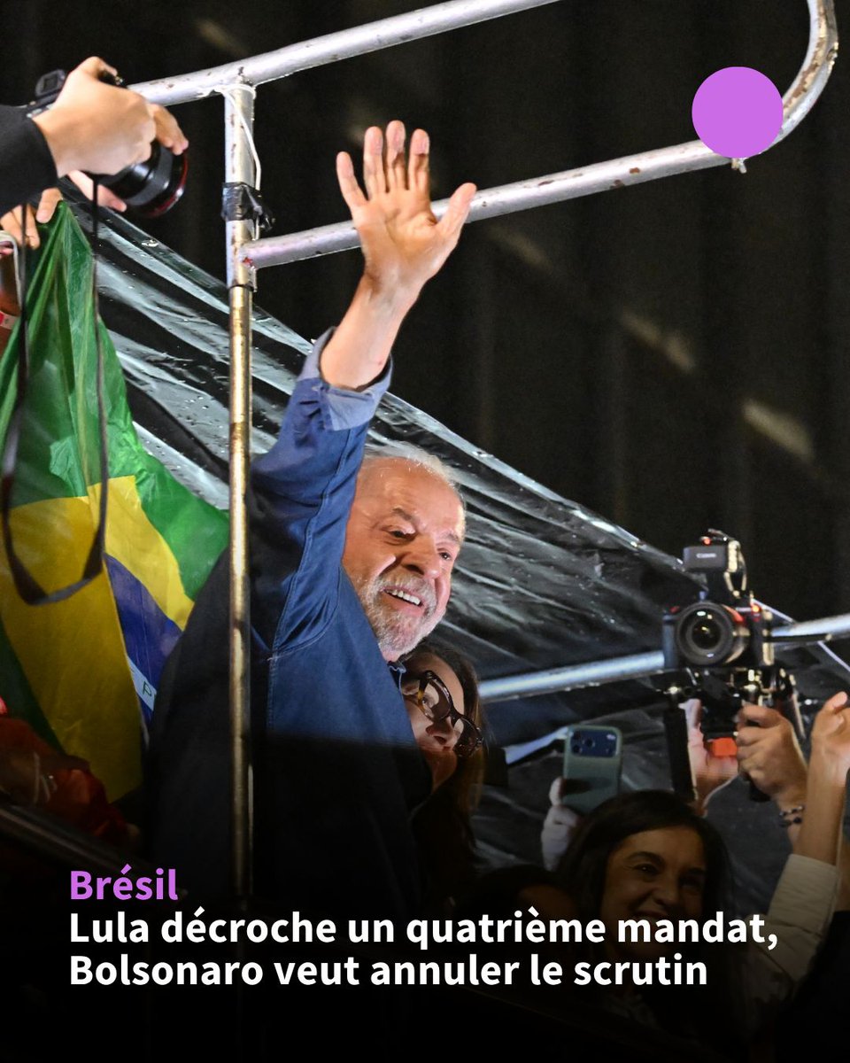Il n'y a pas de fatalité en politique.
Face à une extrême droite que tous donnaient déjà gagnante, @LulaOficial a rassemblé tous les démocrates et l'a emporté. Un message d'espoir !
Et une bonne nouvelle pour le progressisme et le multilatéralisme.
Muitos parabéns 👏🇧🇷