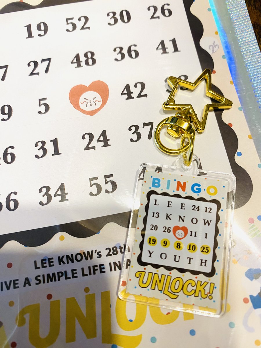 bingo_1025's tweet photo. ビンゴカード風アクキーが到着しました！🎉

ミニマムサイズのビンゴかわいいです💛

ビンゴタイムのご予約枠は残り僅か！こちらから！⬇️
https://t.co/1nxxDSoRrV https://t.co/UUve92hqF3