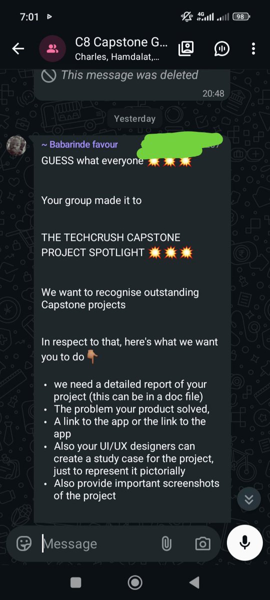 aworuwa98718's tweet photo. First post on X, and it's good news. 🎉
15 weeks later, I'm a certified Product Manager with two products behind me: EcoRide (our project was selected by TechCrush) and a PiggyVest teardown.
Open to PM &amp; APM roles. Hiring? Let's talk 🤝
@TechCrushHQ https://t.co/IzcbDRVVJT