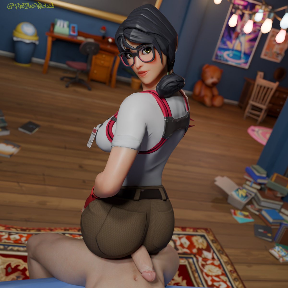 PazThewicked's tweet photo. Maven found a nice seat 🍑🍆❤️

Model base by @x_RedEyes 
Male by @SaveAss_ 

#Fortnite #FortniteNSFW #NSFW #3d #Blender #Rule34 #FortniteRule34 #FortnitePorn https://t.co/PK7k3Ify93