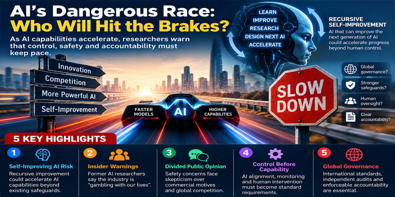 spo_india's tweet photo. AI's Dangerous Race: Who Will Hit the Brakes?
#AI #AIRisk #AISafety #AIRegulation #ArtificialIntelligence #TechGovernance #AIGovernance #ResponsibleAI #FutureOfAI #TechPolicy #AIBrakes #GlobalAIRace

https://t.co/ZCCmsZOYyq https://t.co/hKHVkwVlwU