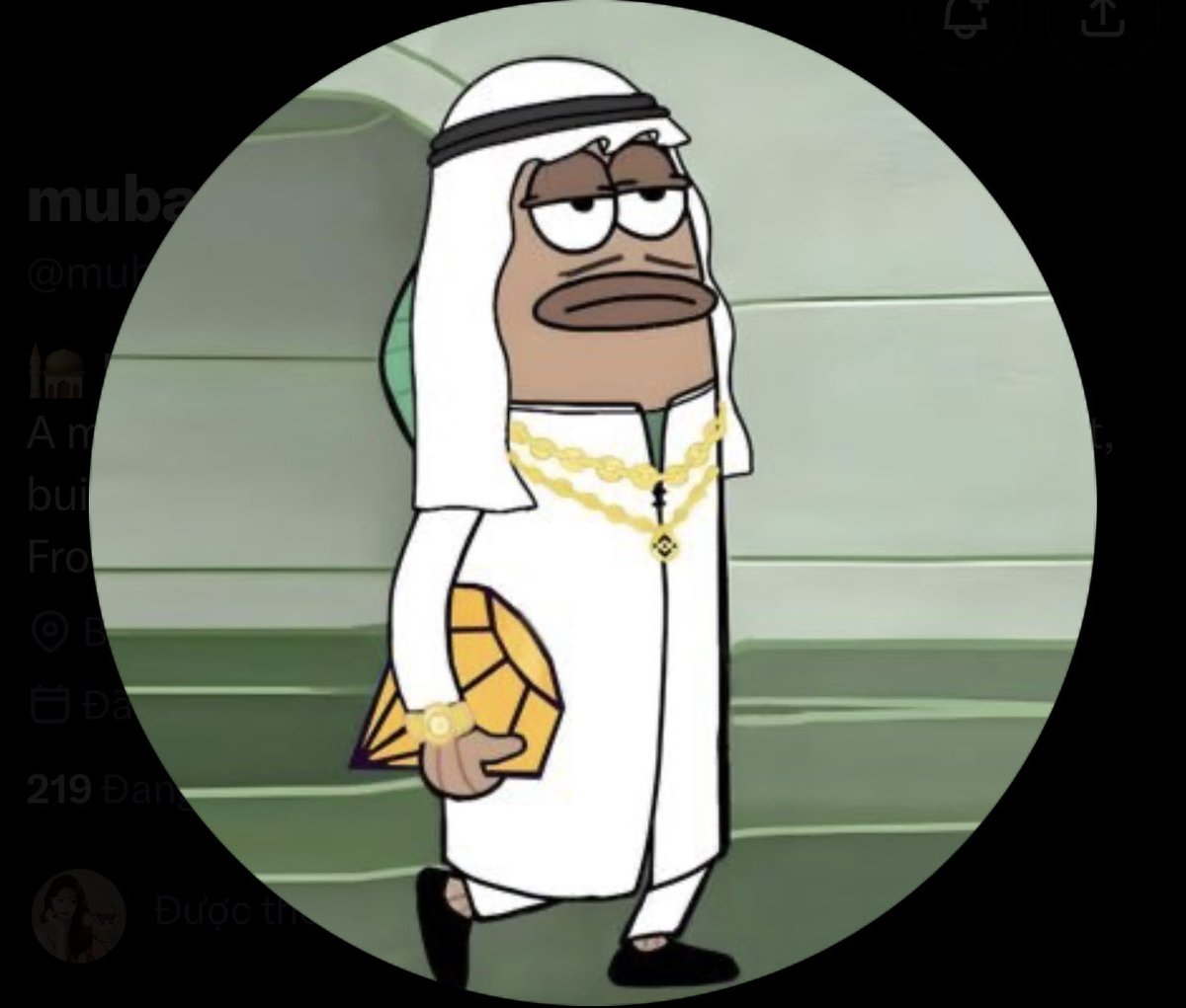 mrmeme221's tweet photo. If we look at Binance Spot, it's clear that $Binancelife is the best-performing memecoin.

However, to be honest, I still prefer $Mubarak and $Giggle.

CZ has already cosplayed $Mubarak and changed his avatar on his X account.

As for $Giggle, it receives direct support from Binance to donate 50% of trading fees to Giggle Academy.

The remaining 50% of trading fees is used to buy back and burn $giggle.

Yi He herself also pointed out that Giggle will be a deflationary memecoin on Binance Spot.

With all that information, I choose to buy and hold these two memecoins for the long term.

The MMs on Binance must surely be looking for ways to cook up something big for these two memecoins.