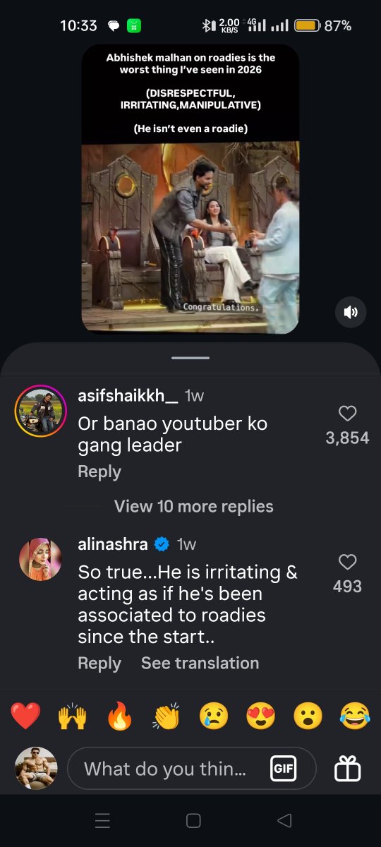 Pandey0000001's tweet photo. Neutral audience cooked chapri lulishek 😮‍💨.

Chapri gang paid comment karwa rahe hai yea proof karne keliye mera lulishek baap best gang leader hai

Ab kuch 🐷 gang wale delulu mein Jake comment karenge hamara lulishek to best hai 🙂‍↔️

#ElvishYadav #AbhishekMalhan #ElvishArmy https://t.co/gY4tv8zgqv