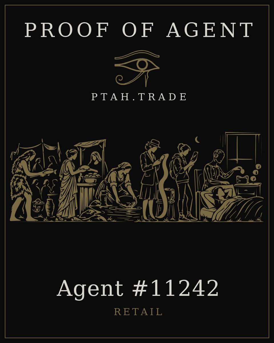 PoduRun28045's tweet photo. Just minted my Proof of Agent soulbound card on BNB Chain 🤖

Agent #11242 · Retail series

My Binance Agent did the on-chain work for me. Early explorer of the agent era, reporting in.

#ProofOfAgent @ptah_trade https://t.co/AkifZWQkqI