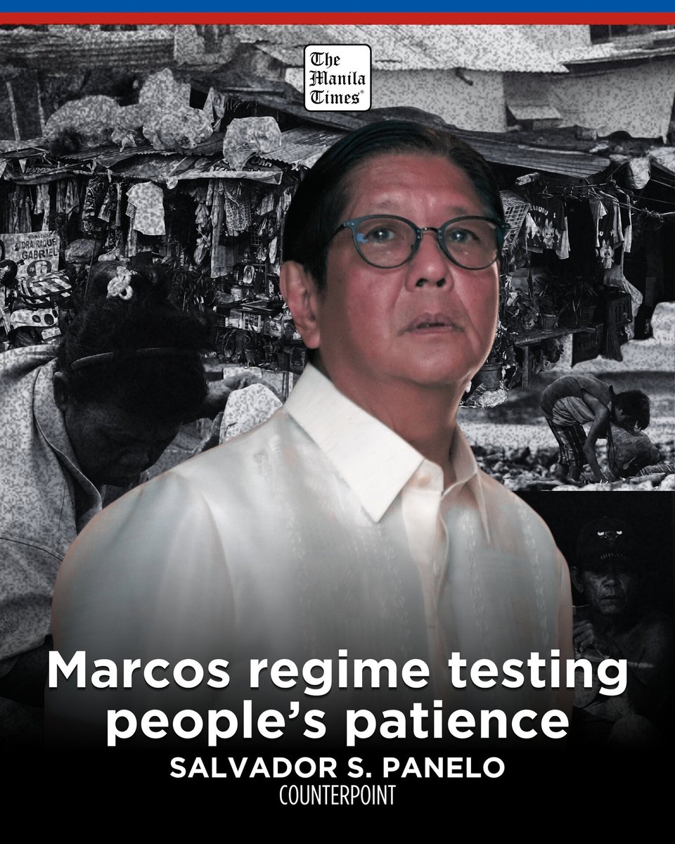TheManilaTimes's tweet photo. "Will it succeed in its wicked ways? Will it not stop in tempting the gods of destiny to unleash their righteous wrath on its operators?"

Read more: https://t.co/29iAcIO3OV https://t.co/xGsvA57rPi