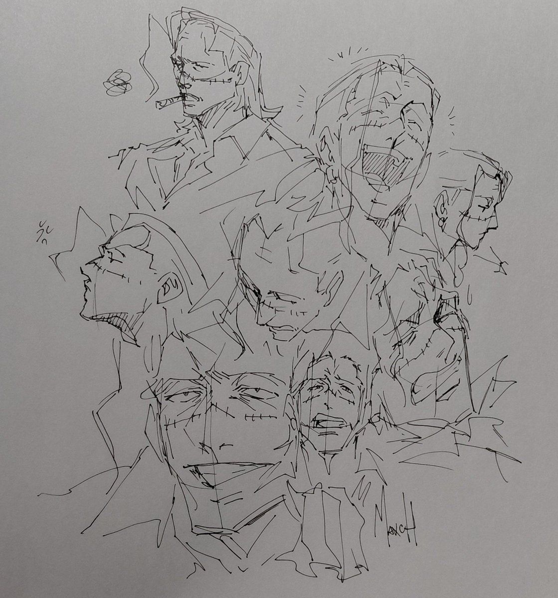 maxchhumbert's tweet photo. Croco-sketches https://t.co/9waD9F3MR2