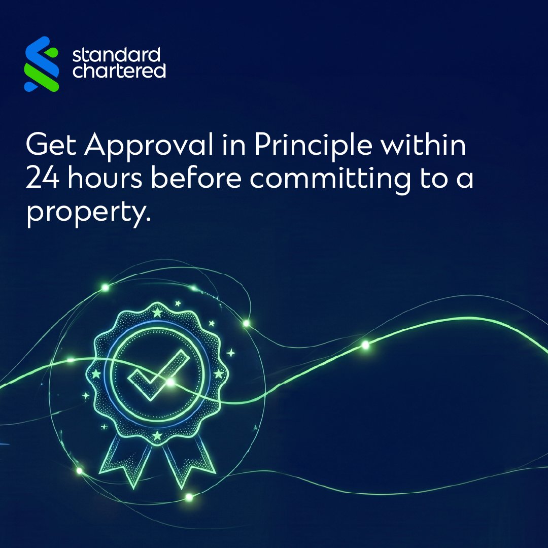 StanChartKE's tweet photo. Designed to support your property ambitions, our USD Mortgage offers a competitive rate of 7.77% p.a., financing of up to KES 100 million and a repayment period of up to 15 years.

Email wealth.kenya@sc.com  to join Standard Chartered.