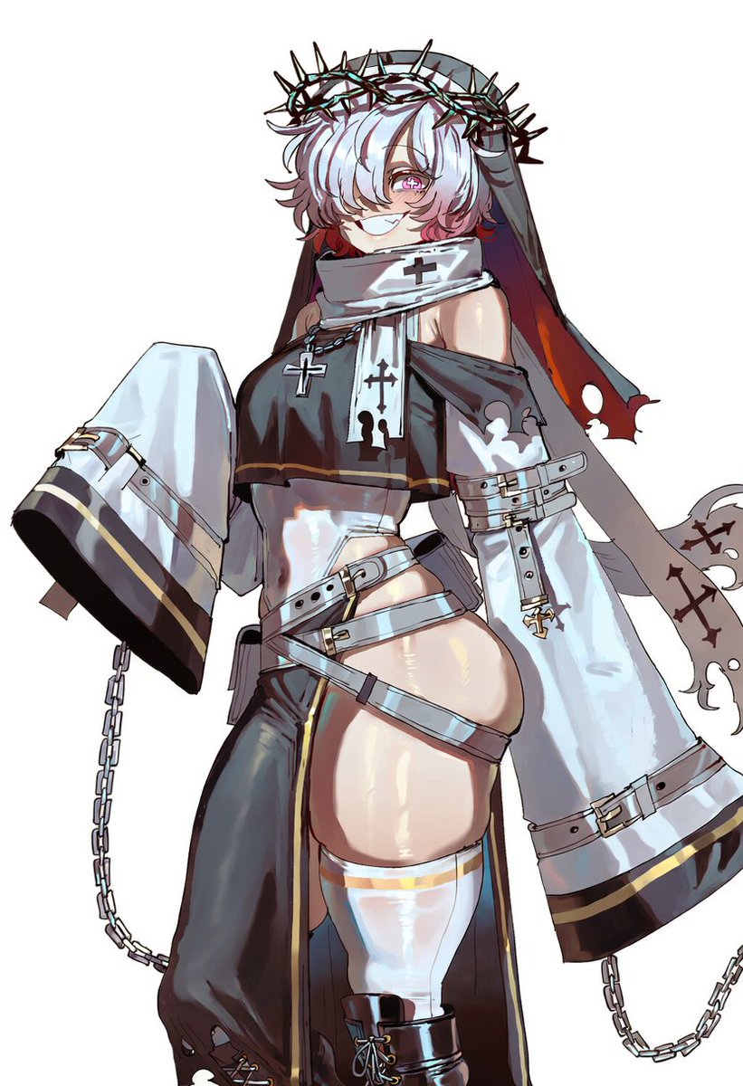 Fablebound_AI's tweet photo. Astrid — [FableBound OC]

Meet "The Thorned Saint", a devoted follower and one of the five leaders of "The Sacred Dawn".

A fanatical religious organization that preaches salvation and purity while secretly seeking to eradicate all non-human races in the name of humanity.

Behind her sweet smiles lies a ruthless fanatic who believes the world needs purification, genuinely convinced that everything she does is right.