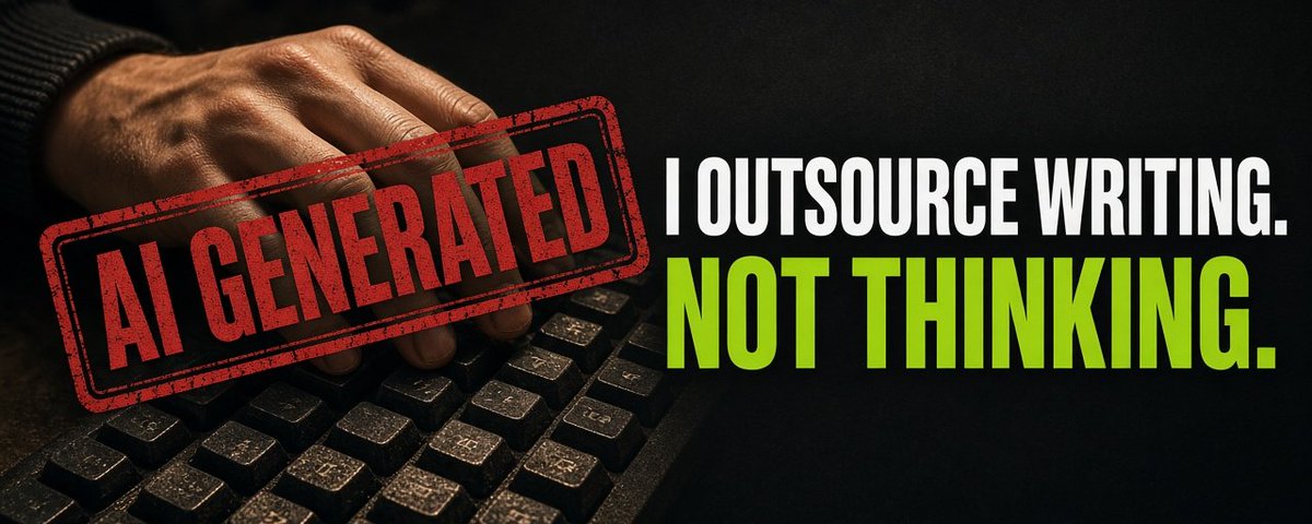 I Outsource Writing, Not Thinking
