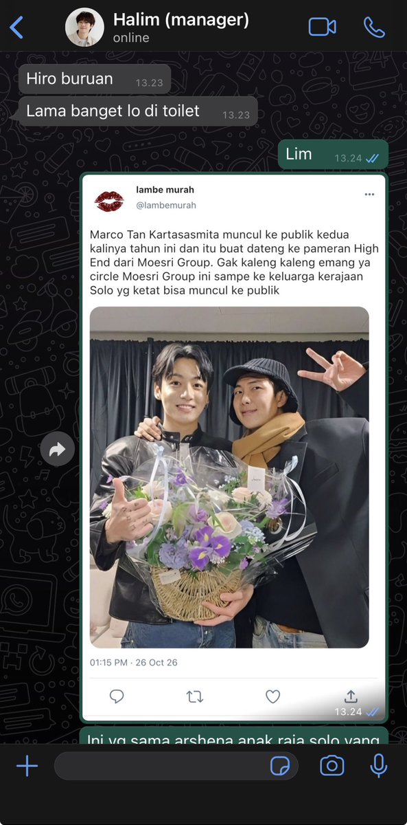 maegicsyapp's tweet photo. Taekook onetweet
Edisi Hiro-Shena

“Harusnya aku yang disana~” https://t.co/YkdVtYAW7b