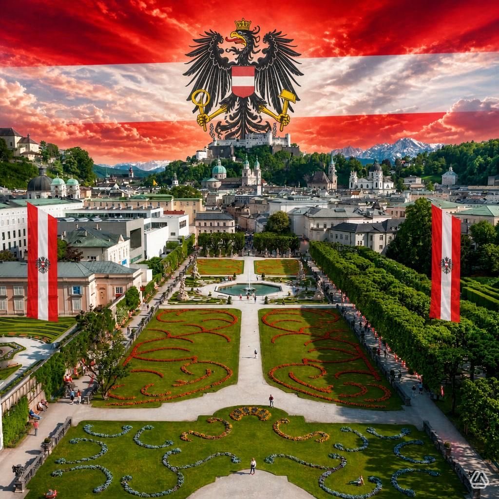 Patrick_Proemer's tweet photo. Allen Menschen in Salzburg und ganz Österreich einen wunderschönen 26. Oktober und einen erholsamen Feiertag! 🇦🇹😊  
Heute erinnern wir uns an die Erklärung der immerwährenden Neutralität Österreichs im Jahr 1955 – ein wichtiger Teil unserer Geschichte. 🕊️✨ https://t.co/ZDsvD4OPqP