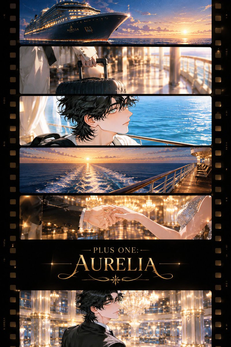 mochanchacha's tweet photo. 恋人との1年記念日のために、豪華客船“AURELIA”のクルーズを予約していたuser。
しかし乗船数日前に突然「新しい彼女ができたから行けない」と告げられ――

元彼の代わりに来た友人、初瀬との5泊6日の船旅が始まる。

📷イベントカット🈶
🔗https://t.co/r9aTuUeCGm

#PixAIxzeta2026
#zetaプロット紹介 https://t.co/DvBR7NxoSl