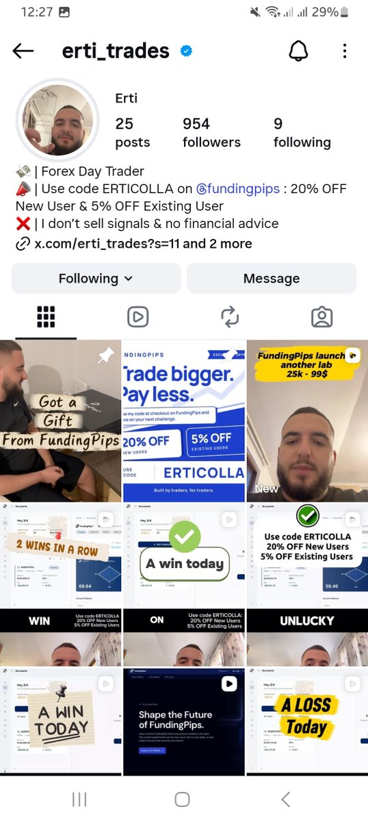 gold_pip_master's tweet photo. @erti_trades @fundingpips @avikkfp @erti_trades 
@snackankit66 
@ismaelFx20 
@ABUBAKER2905 
I'm akways Active and fully done the tasks i hope to win this time💙✅️ https://t.co/ttfVoJ0S2n