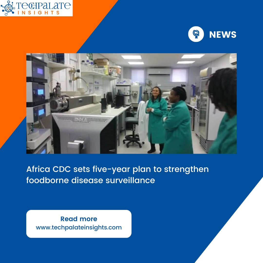 techpalate's tweet photo. How quickly can an illness report become a food-safety alert?

Africa CDC’s five-year framework calls for stronger links between disease surveillance, laboratories, and outbreak response.

https://t.co/YYm6PQ1cVd

#FoodSafety #DiseaseSurveillance #AfricaCDC #TechPalateInsights https://t.co/UJy5B4ptzq
