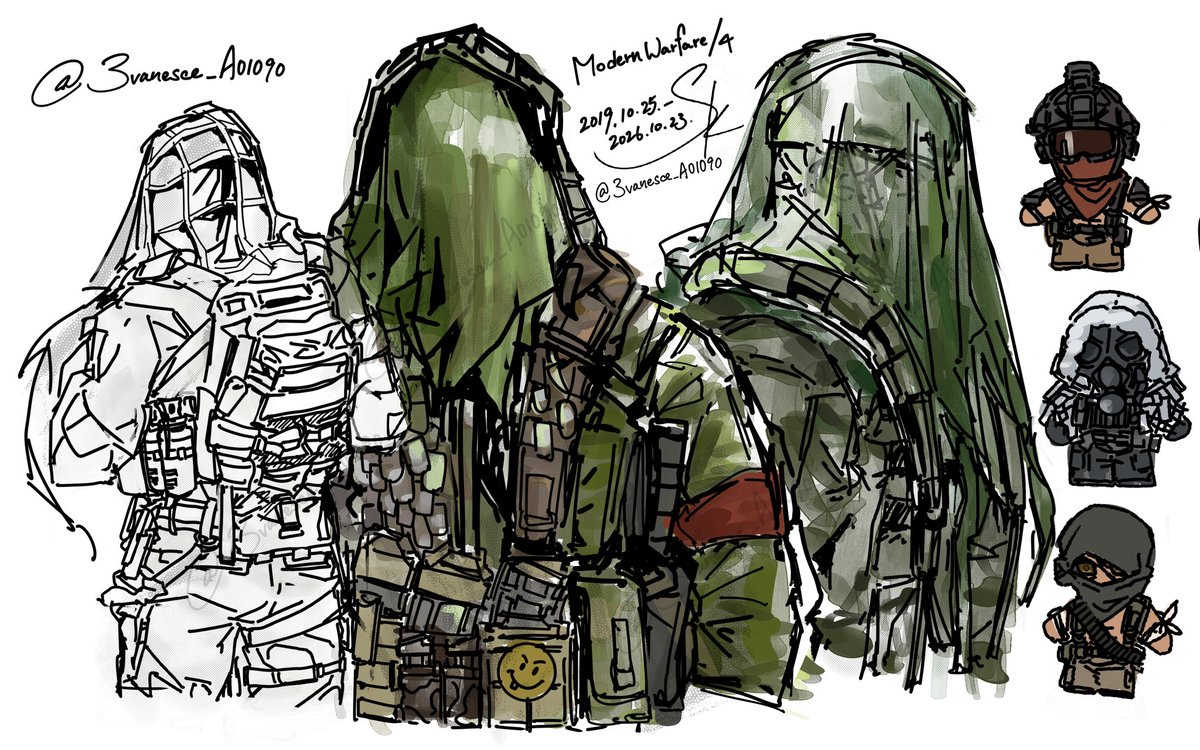 3vanesce_A01090's tweet photo. Another celebratory art cause K is that gorgeous 
Congratulations for the grand return!

#krueger
#scavenger
#MW4 

Ps. Looking forward to the voicelines too ToT thank you Martin for the VA imma cry https://t.co/QJE7iTTfxn