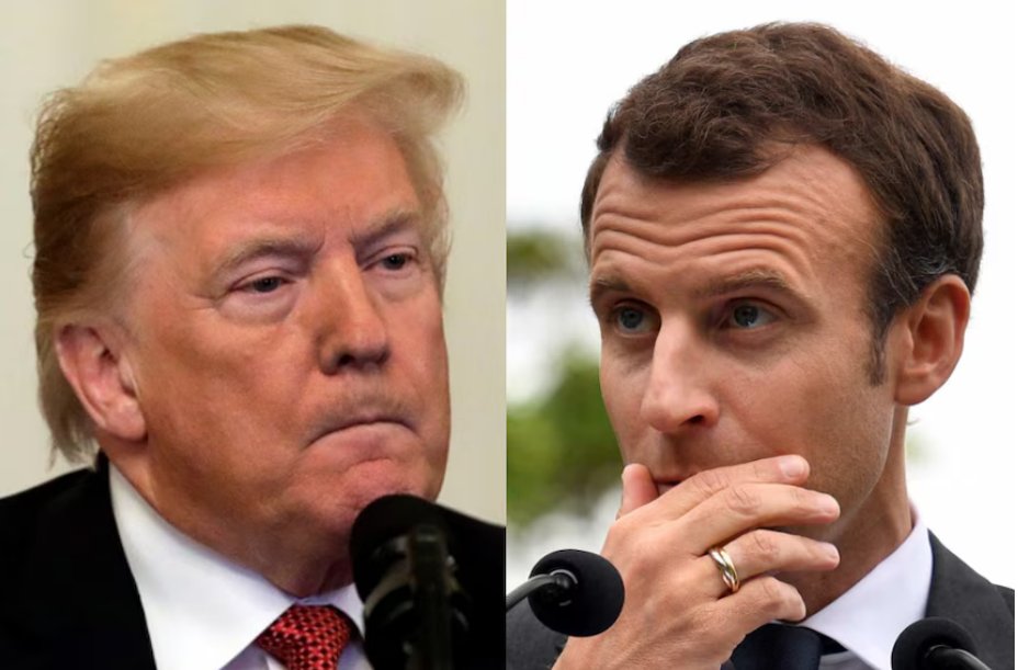 LunaForTruth's tweet photo. Trump told Fox he warned Macron: "You're destroying France." 

But Macron's approval is 15% — the lowest ever. French people are protesting school funding &amp; cost of living, NOT what Trump claims. 

AP fact-check: NO EVIDENCE that immigration caused the unrest. 🤡 https://t.co/hzWHOd5trr