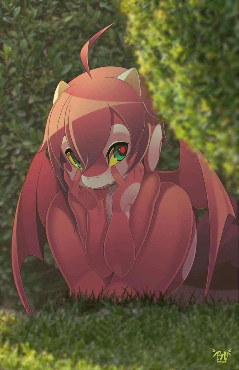 RuZarptag's tweet photo. RU-hide-n-seek

i wanted to draw Ru in a cute pose, playing a lil hide and seek.
tho RU loses all the time with that long tail.
maybe next game will pretend to not see your tail.
well hope you like the new RU pics^^ https://t.co/jgxdHukyDS