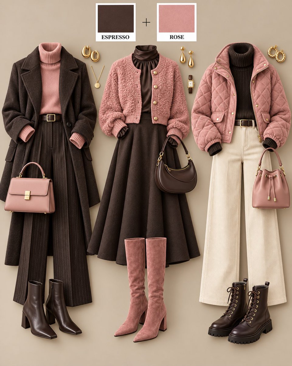 lafemmewanderer's tweet photo. 🎨 Chic Winter Color Combinations: Timeless Outfit Ideas for an Elegant, Classy Wardrobe ✨ https://t.co/BDkrnQZdiq