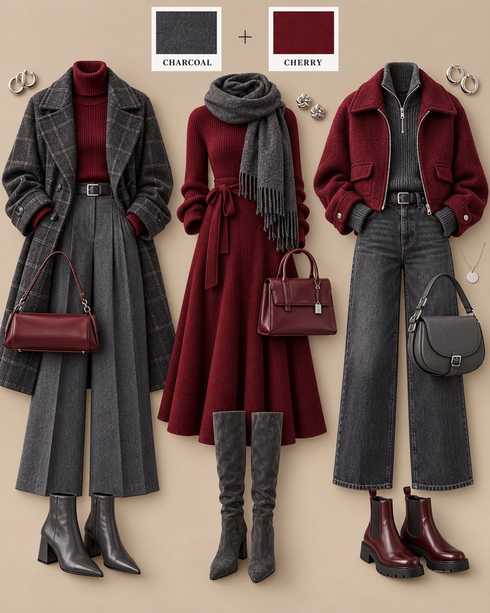 lafemmewanderer's tweet photo. 🎨 Chic Winter Color Combinations: Timeless Outfit Ideas for an Elegant, Classy Wardrobe ✨ https://t.co/BDkrnQZdiq
