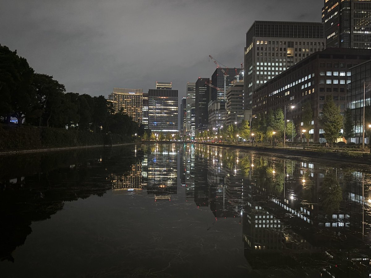 aocliszt's tweet photo. ああ、夜の皇居ね https://t.co/Z7PBpILWtV