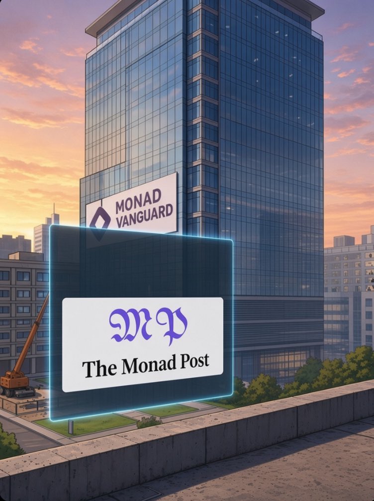Idan01's tweet photo. From weekend newsletters, community security intelligence platform… to now our own Bi-weekly news outlet 📰

introducing The Monad Post by monad vanguard. https://t.co/jg83Q8LXSC