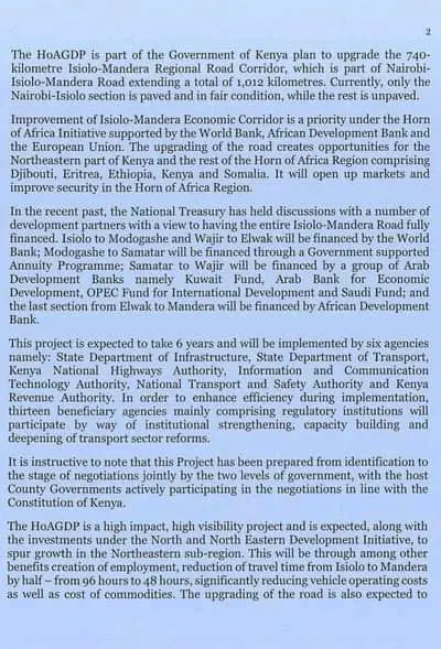 muriaso's tweet photo. It is very wrong for Health CS Aden Duale to claim that Uhuru's government failed the Isiolo-Mandera highway. Jubilee government did feasibility studies and sourced for funding for the project. Ruto is riding on foundation works while insulting his predecessor https://t.co/h095qvYEJ9