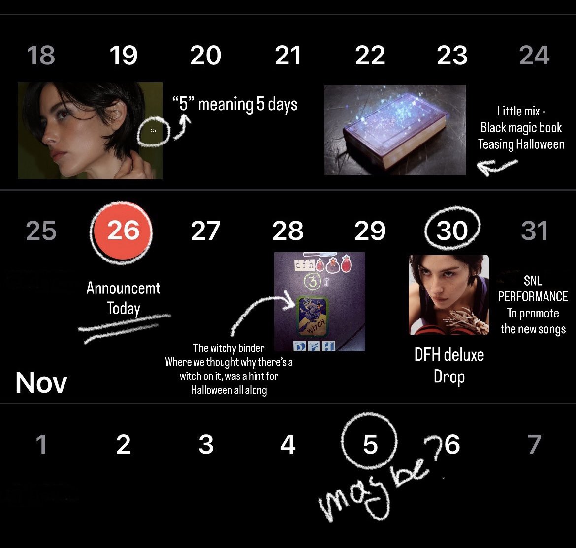 gracieabramsbg's tweet photo. *insert the crazy guy with the theories* Deluxe is coming this week https://t.co/AzU5fGHs7M