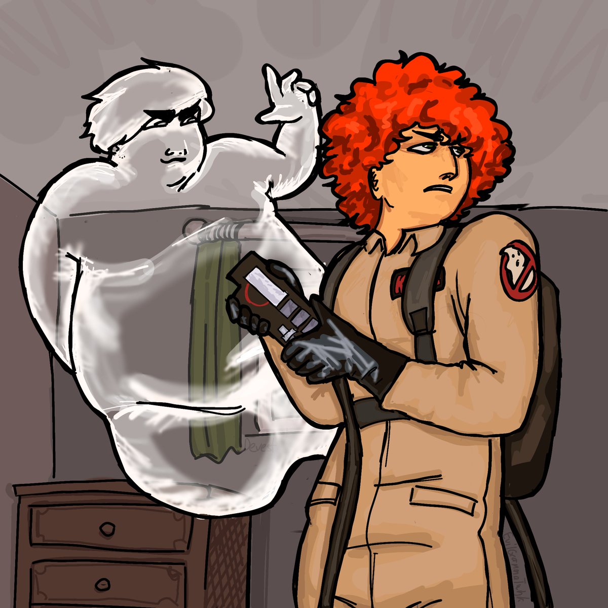 EvilGrammaTwink's tweet photo. #kymanhalloweek day 2: Ghost hunting https://t.co/eHNP2fML3l