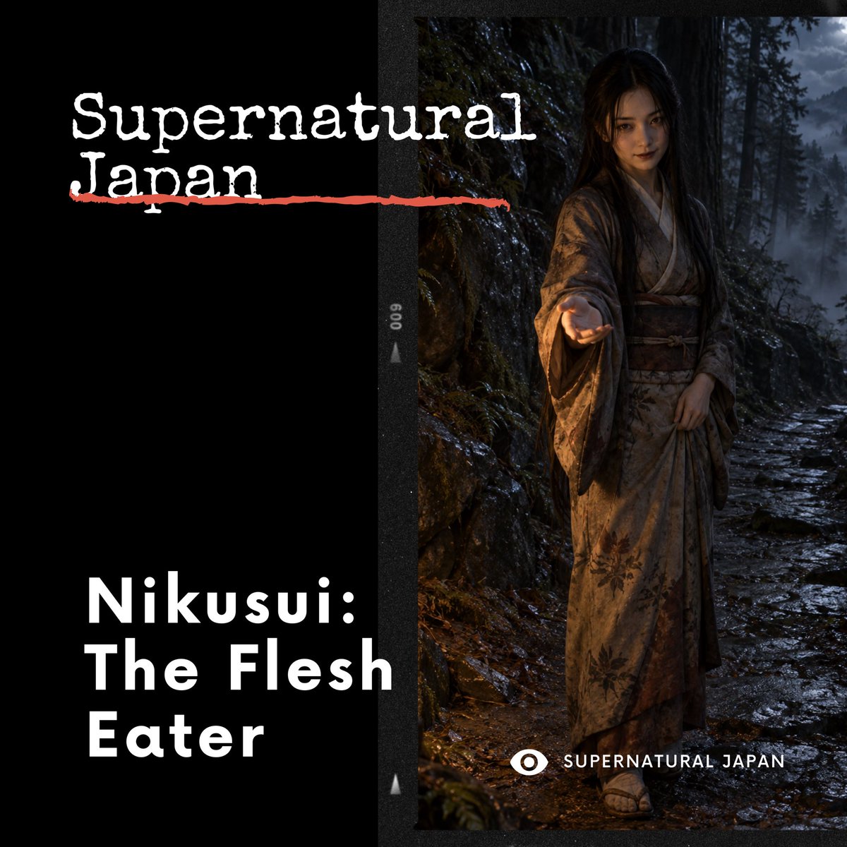 MadForMaple's tweet photo. Nikusui: The Flesh Eater

NEW EPISODE - Supernatural Japan 🇯🇵⛩️🎃

The terrifying yokai waiting for you on lonely roads at night in Japan! 

Apple Podcasts:
https://t.co/IkaarhTefc

#Japan  #yokai #haunted #folklore #supernatural #Japanese https://t.co/QgjyjDvhnQ