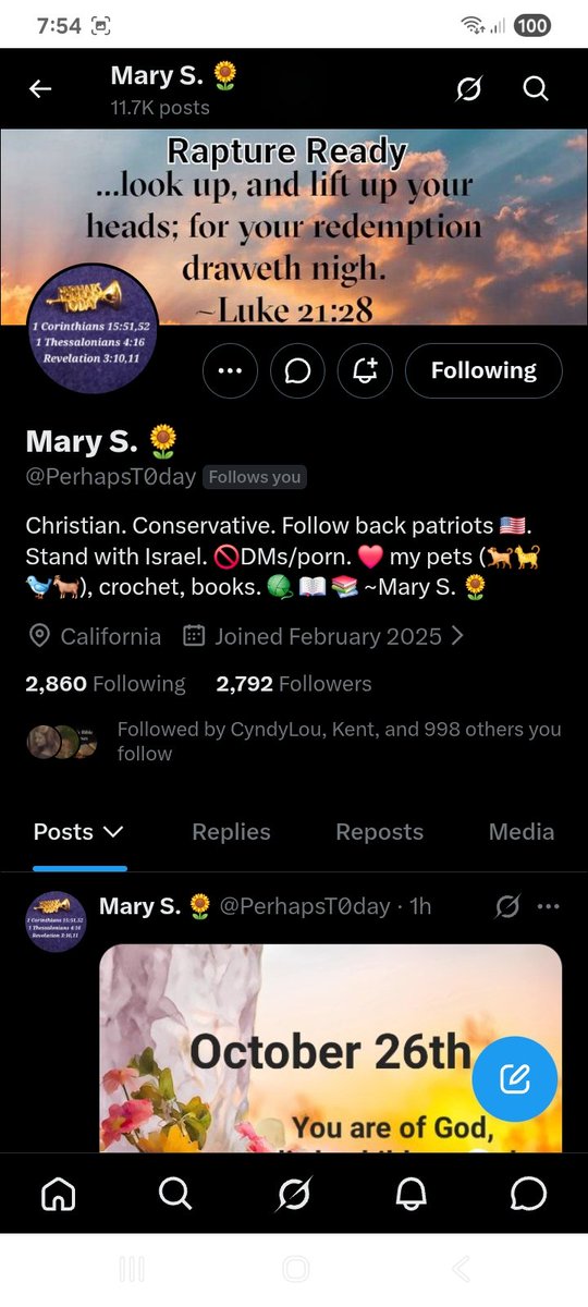 Hawkesbay69's tweet photo. ✨️unverified accounts matter ✨️
Please always support them 
@PerhapsT0day 
@AdamJ45054 
🇺🇲 https://t.co/KZdy8VmblM