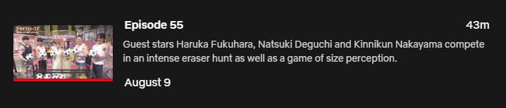 hokkyunst's tweet photo. plz check tis ep on netflix. u can tell that deguchi natsuki is a bit quieter than the other 2 guests, so hokuto (all the bois actually!) would call her here and there, makin sure she shares a screen time #lovely https://t.co/3GTAtHlumC