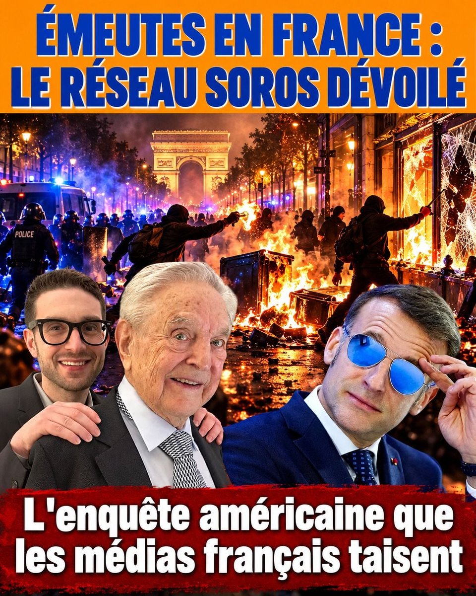 SanteNutriFR's tweet photo. « Macron et Soros ont tout organisé ! » : l’incroyable enquête américaine ! 👉 https://t.co/r4Ho7NQp4W https://t.co/1e0Oi8njgc
