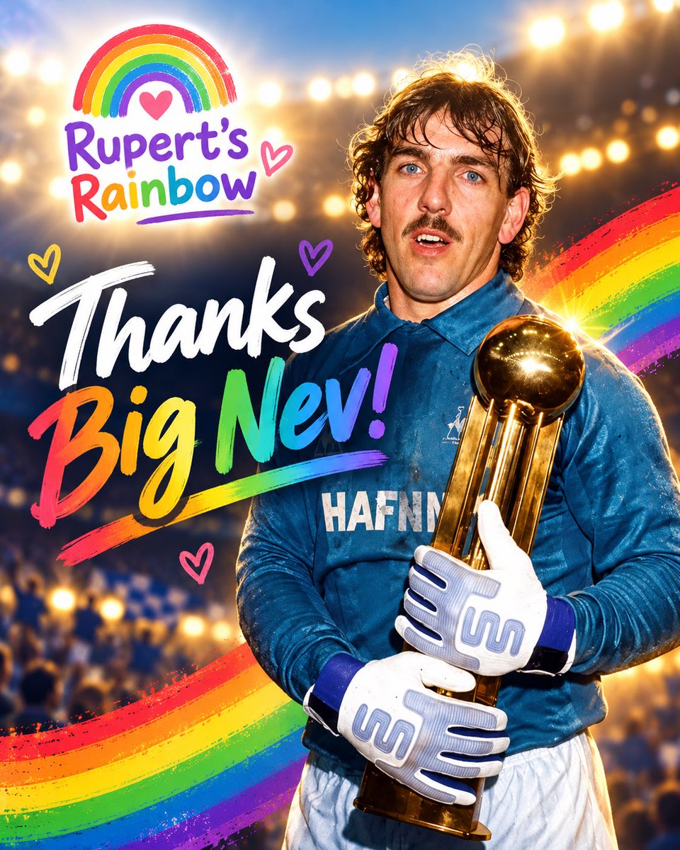 rupertsrainbow's tweet photo. Last night, Rupert’s story reached a whole new audience. 🌈

For two hours, we took over @Everton and @Cymru legend @NevilleSouthall account.
We shared Rupert’s story and raised awareness of AHC. 

Last night, Rupert’s Rainbow reached a little further. 🌈 https://t.co/t0botM4lyv