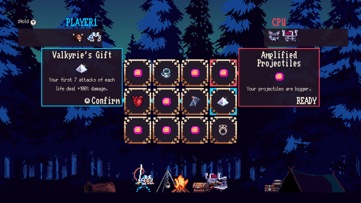 mortisbebop's tweet photo. I've been working on the item draft screen lately, and more item options ! 
#indiedev #gamedev #screenshotsaturday https://t.co/XqB7MCwM3r