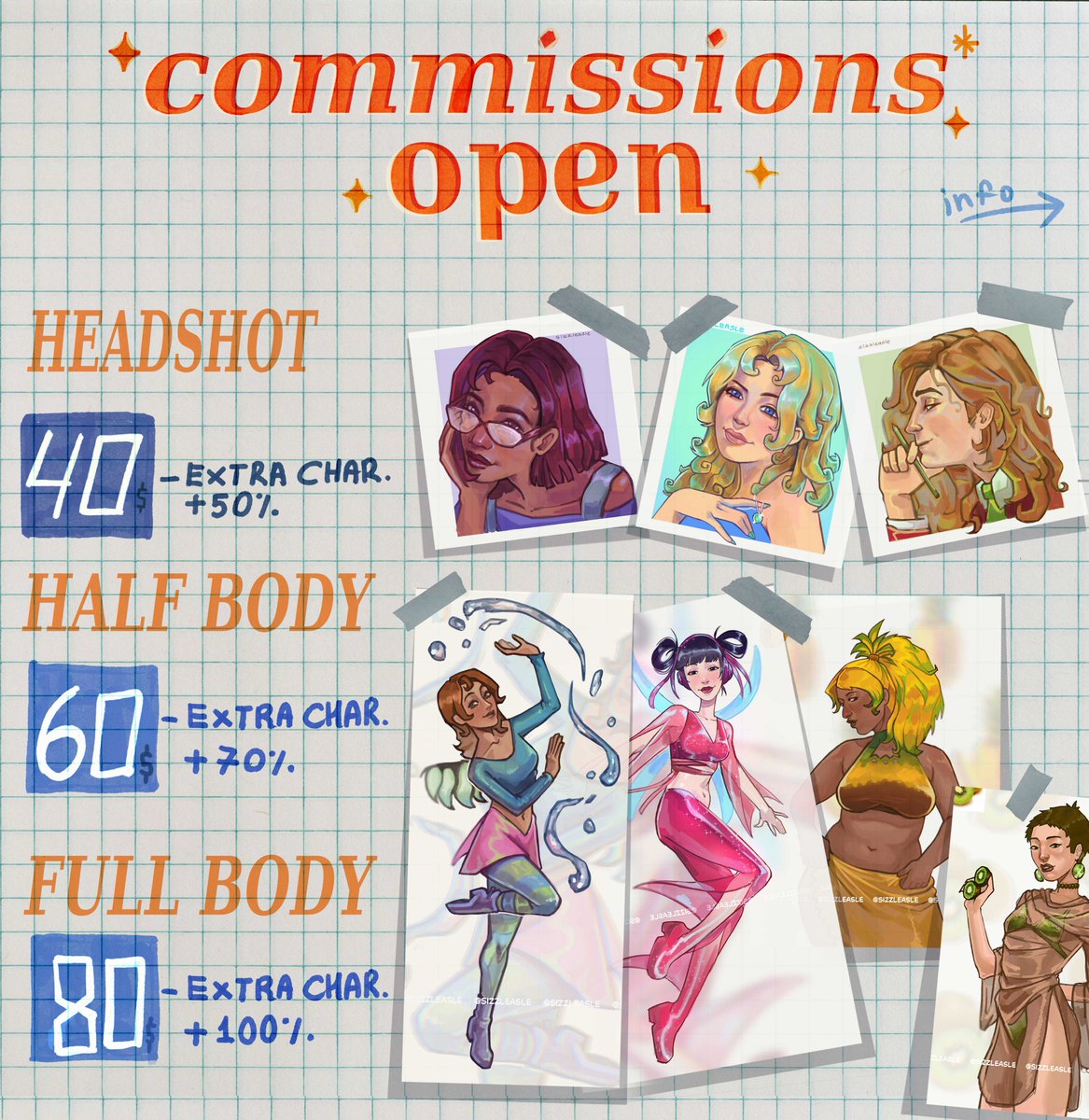 sizzleasle's tweet photo. DM if you are interested!
#commissionsopen https://t.co/jyJvAadB6J