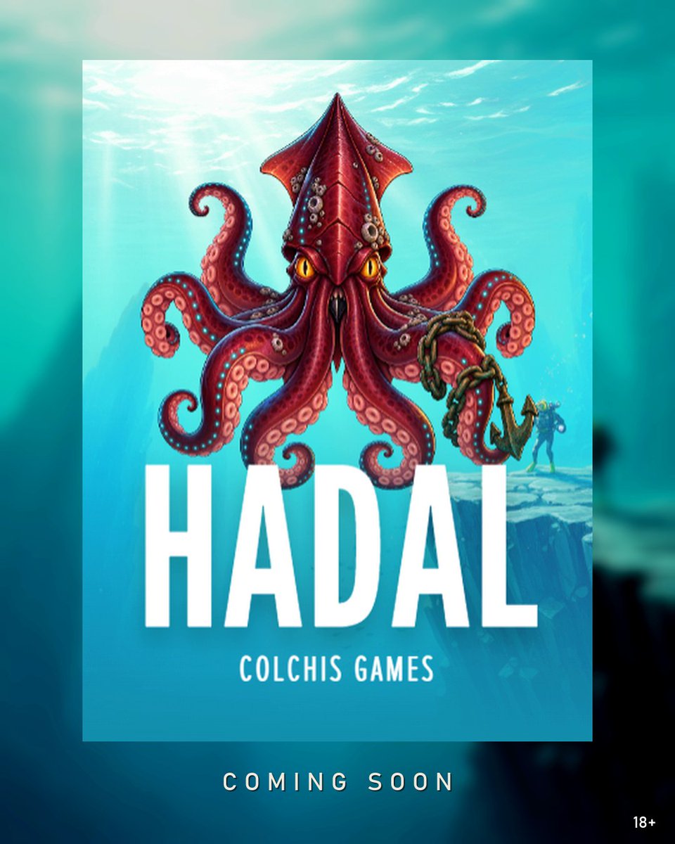 COLCHISGAMES's tweet photo. One diver. One trench. One very large problem. 🐙

HADAL is almost here, coming soon to Stake.

18+ | Play responsibly https://t.co/U9C897sWql