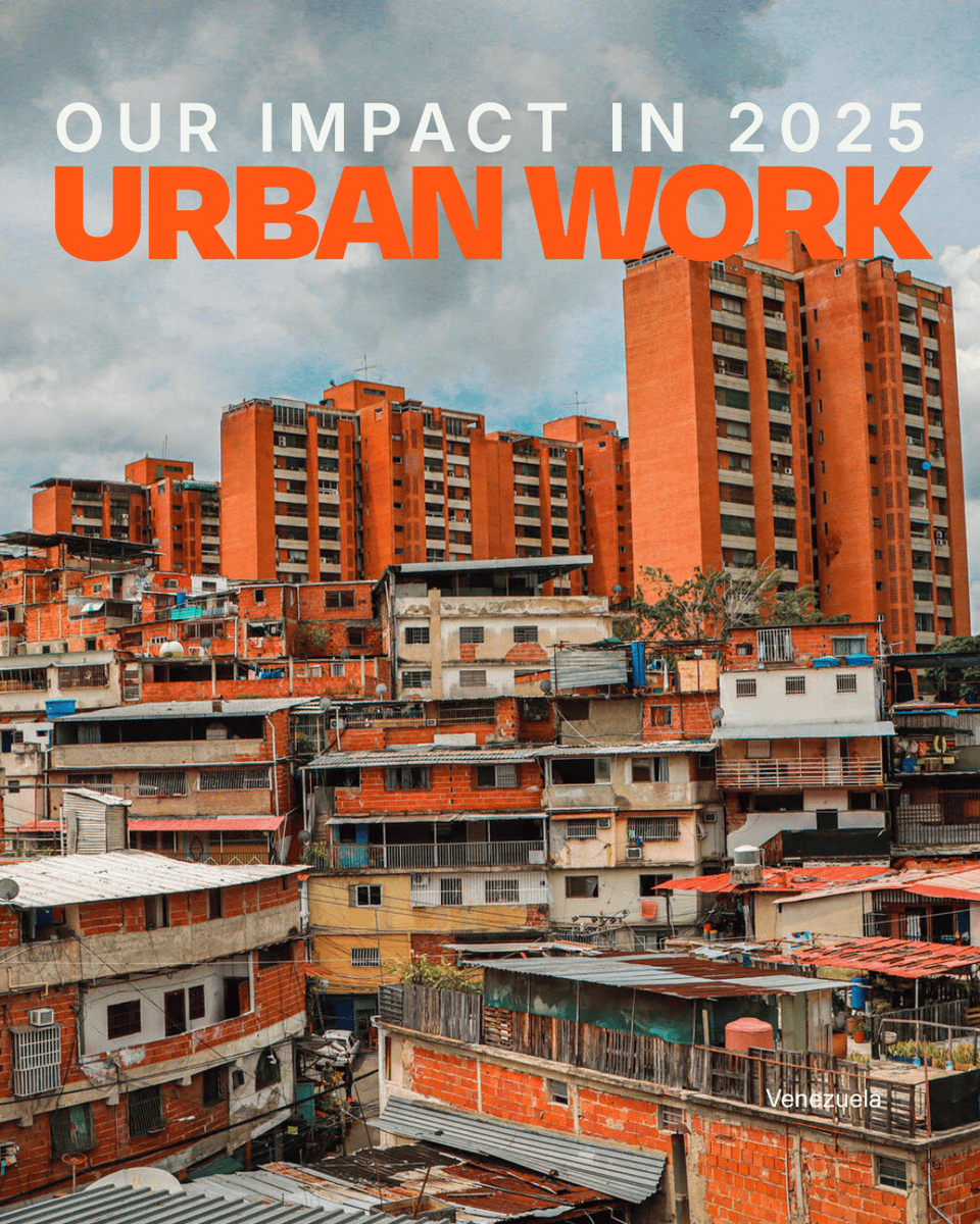 WorldVision's tweet photo. A child can grow up two streets from a hospital and still be one of the farthest from care.

Cities look like places of opportunity. Their averages hide the informal settlements, the rented rooms without running water, and the neighbourhoods where public services stop. UNICEF estimated in 2023 that between 350 and 500 million children already live in slums, and that number is set to triple by 2050. 

In 2025, our urban teams worked in cities and the settlements growing on their edges. Swipe through to see the scale of that work.

They've learned that models built for villages rarely transfer neatly into dense neighbourhoods where families move often, rent rather than own, and pay for almost everything they need. The programmes that work treat city and municipal leaders, local groups, and businesses as partners. They also depend on staff who understand how a city actually functions, block by block.

Children in cities need systems designed with them in mind.

Find out how World Vision works with cities to put children at the centre of urban approaches at https://t.co/LtiXJgz9KC