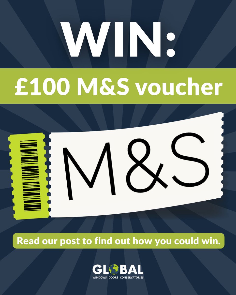 global_windows's tweet photo. We’ve hit 600 Google reviews. Thank you!

To celebrate, we’re giving away a £100 M&amp;S voucher. Head to our Facebook or Instagram to enter before Sunday 1st November.

#Sheffield #Competition https://t.co/T19SPNRFgy