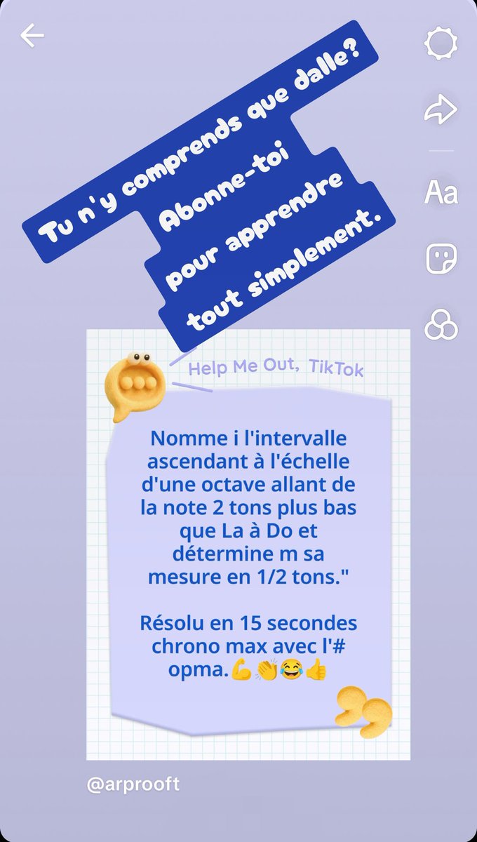arprooft's tweet photo. Il vaut aussi bien pour ta voisine de palier que pour toi ce précieux conseil dans l'illustration.👍😂🎼
Et toc!
#opma #ApprendreEnsemble #IAtestarprooftchallenge #testarprooft #arprooftart https://t.co/EEYwYFdAUm