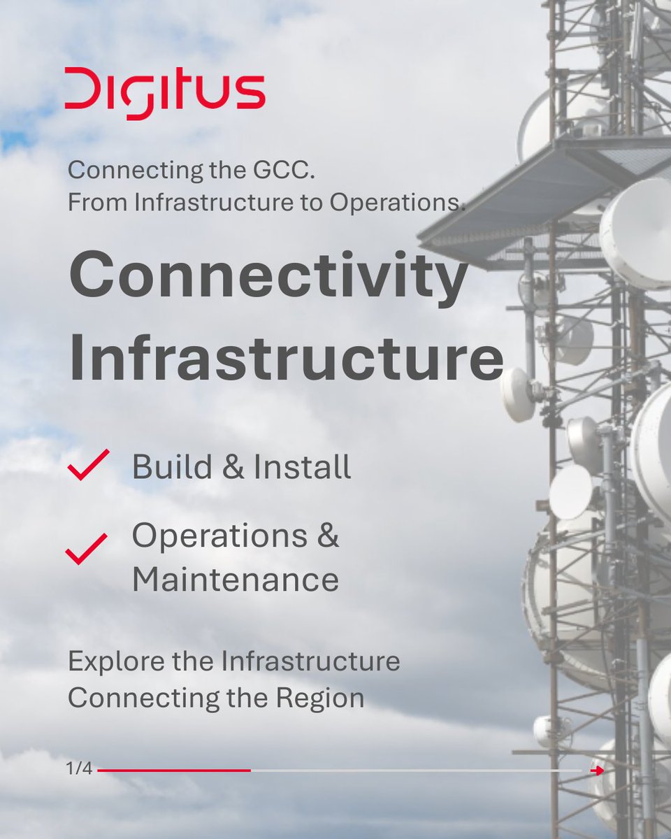 Digitus_Group's tweet photo. Connecting the GCC through reliable, future-ready infrastructure.

At Digitus Group, we build, deploy, and maintain the networks powering the region’s digital transformation.

Discover more: https://t.co/LfO5pnBl39

#DigitusGroup #DigitusConnect #DigitalInfrastructure #GCC https://t.co/x6KtzByig3