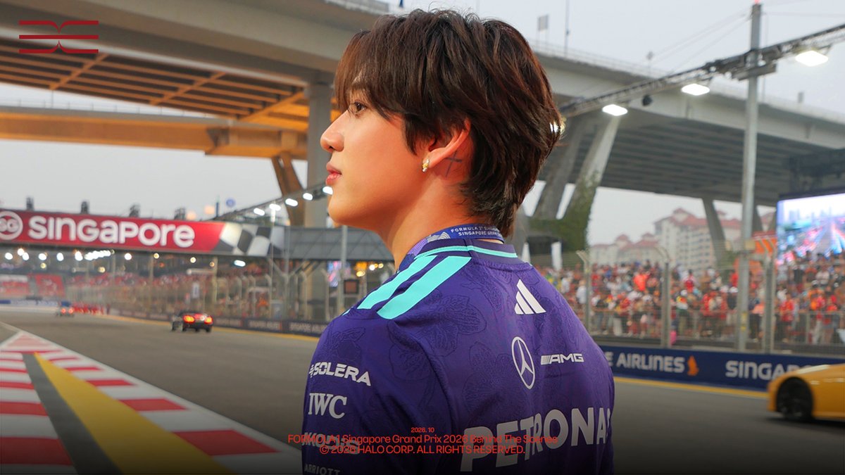 BAMBAMxBAMMIE's tweet photo. adidas Thailand x Mercedes,
Formula 1 Singapore Grand Prix 2026 [Behind The Scenes]

💫 https://t.co/DU8zOLyKYO

#BamBam #뱀뱀
#F1 #SingaporeGP
#adidas #adidasMotorsport https://t.co/iE4Y4dAnlB