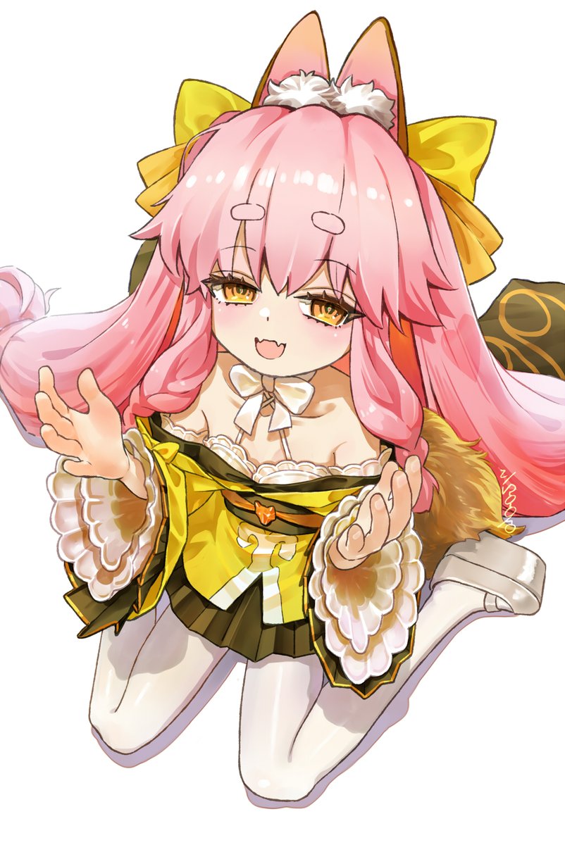 Ayaa2lu's tweet photo. 「私にどこへ帰れというですか？主さま」

#FGO #タマモアリア https://t.co/kR02gGYX7I