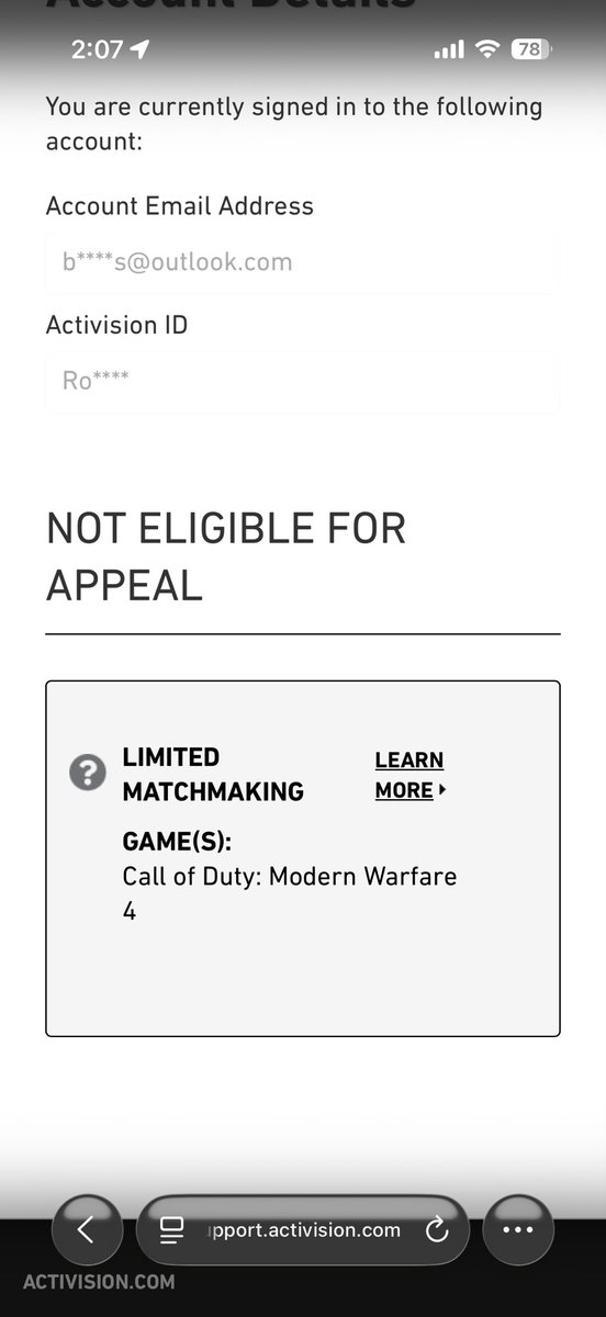 LuiAmusement's tweet photo. @CODUpdates Fix this please !!!!! https://t.co/GJKjBUrufE